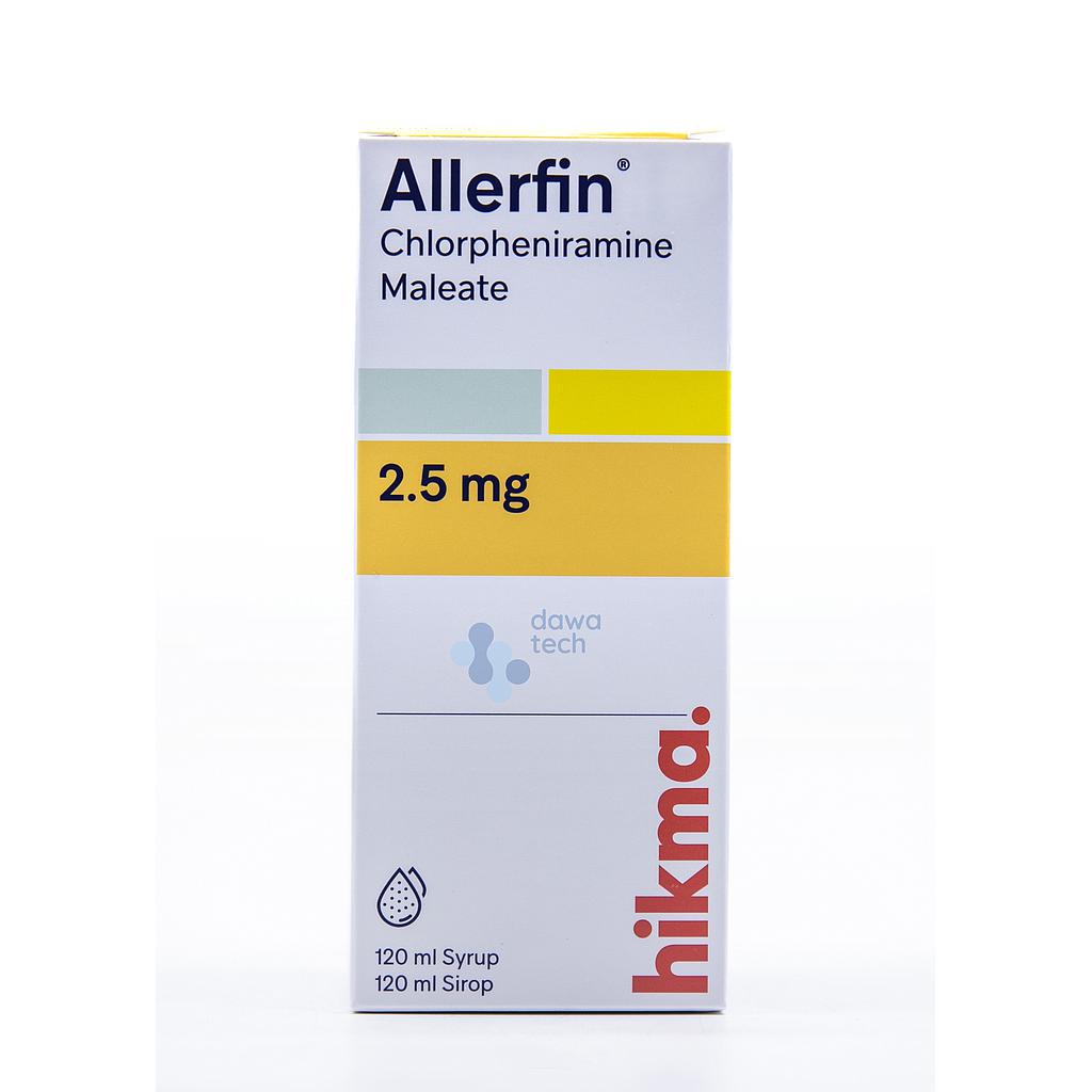 ALLERFIN SYRUP 120 ML